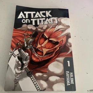 Aot manga bok del 1 - Aot manga boken del 1 säljer den då jag har läst klart den och den bara ligger här och skräpar. Bra skick