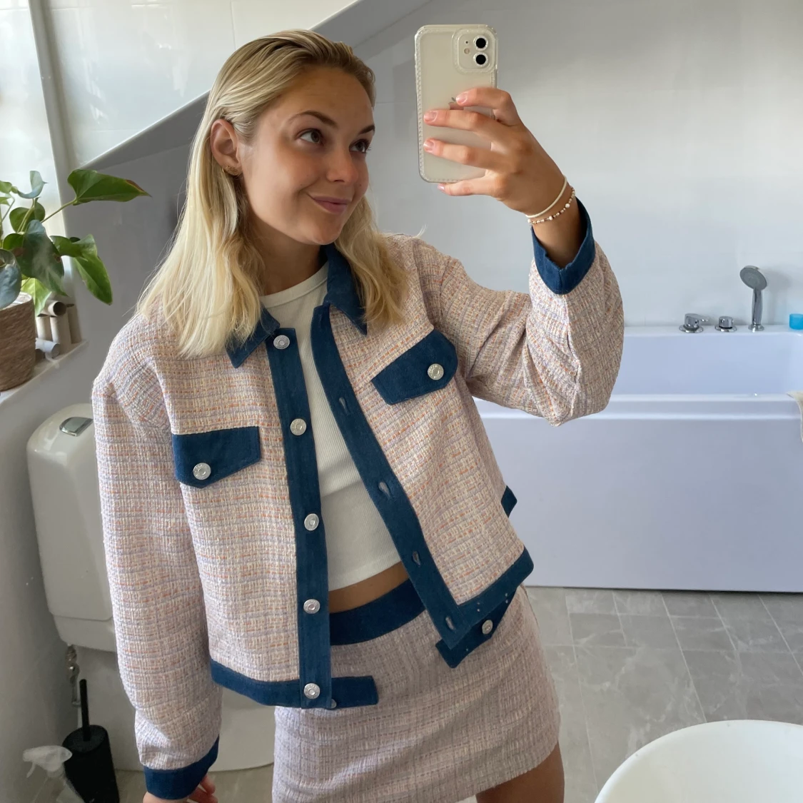 Tweedkjol från mango xs