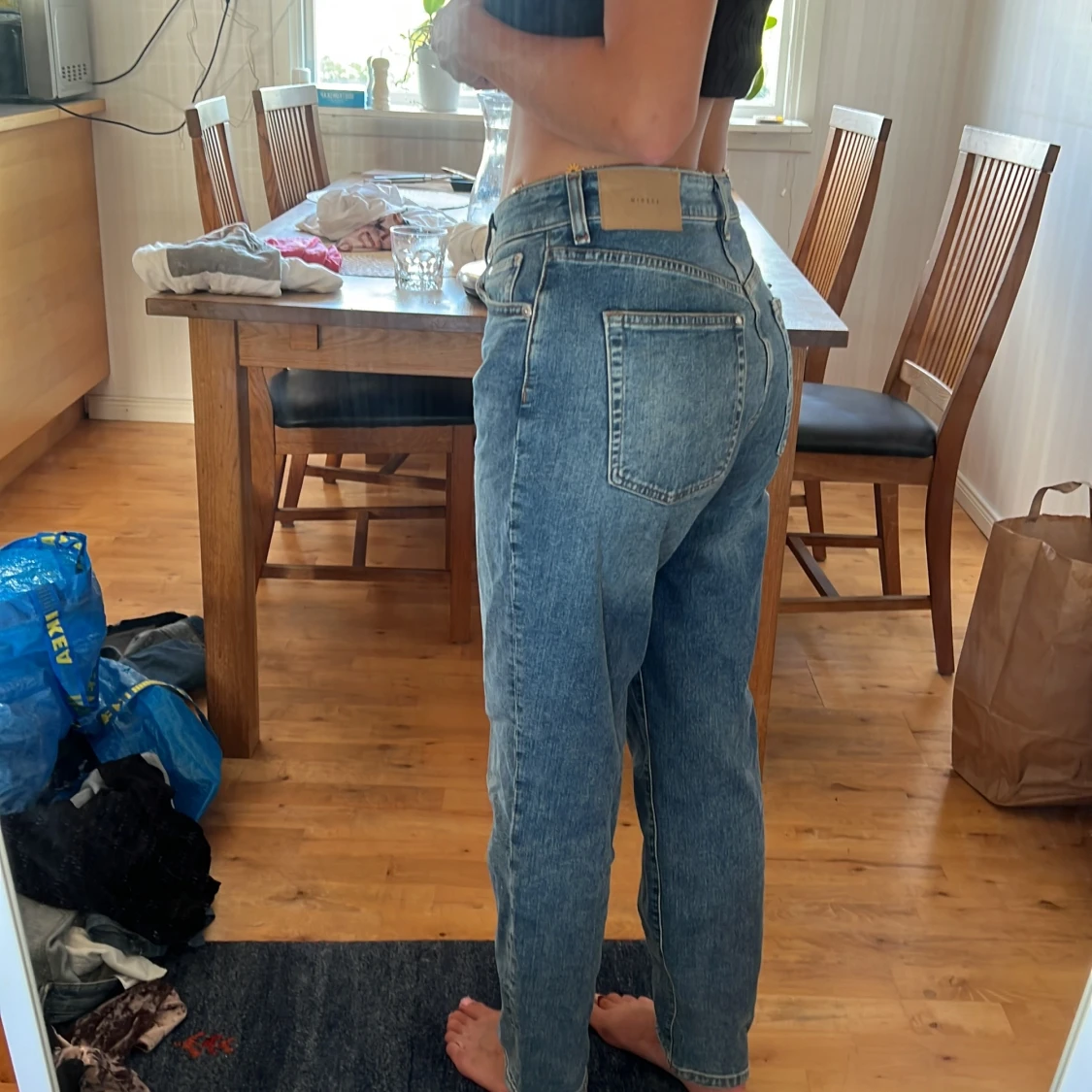 High waisted mom jeans - 90