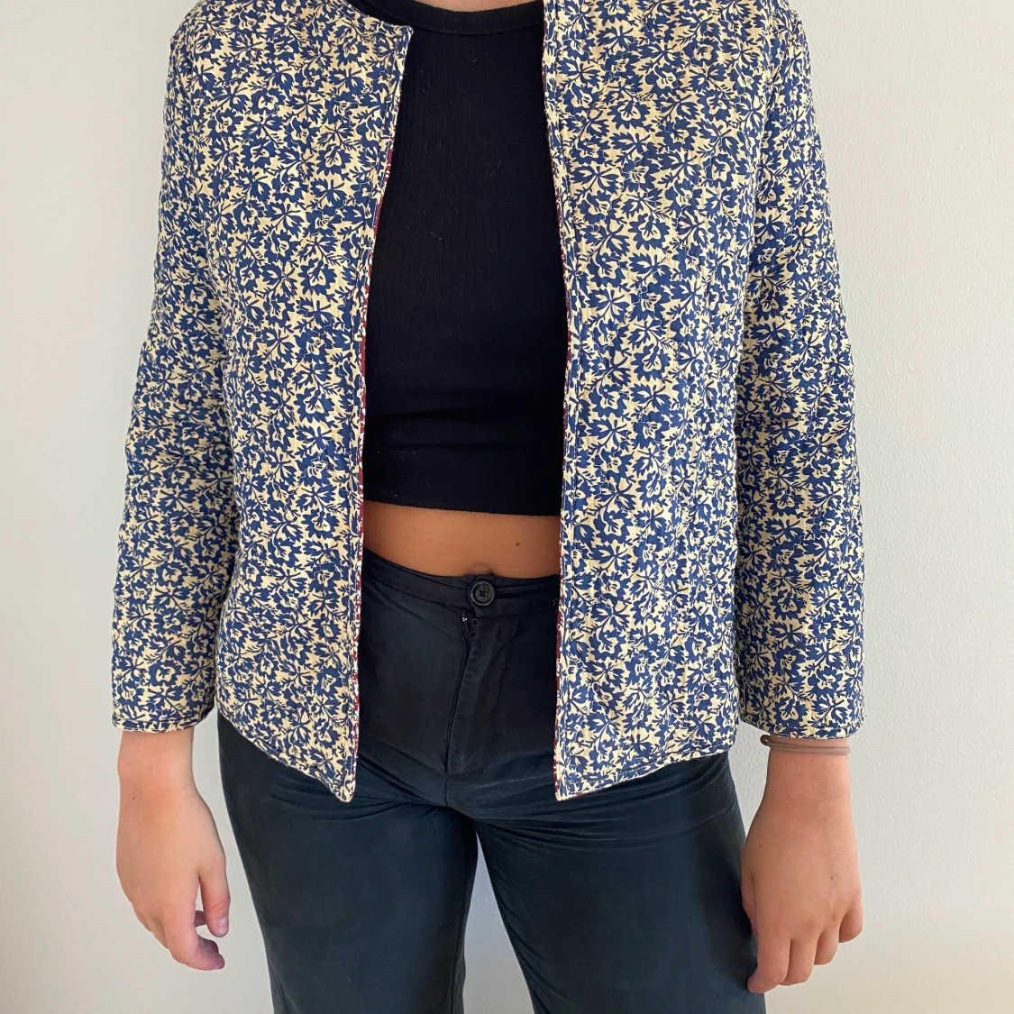 Flerfärgad jacka från Mango