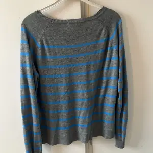 Säljer denna blå/grå randiga tröjan för Zara som inte längre går att köpa. Knappt använd. Köparen står för frakten