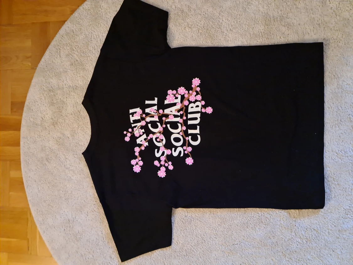 Anti Social Social Club CherryBlossom Svart T-Shirt