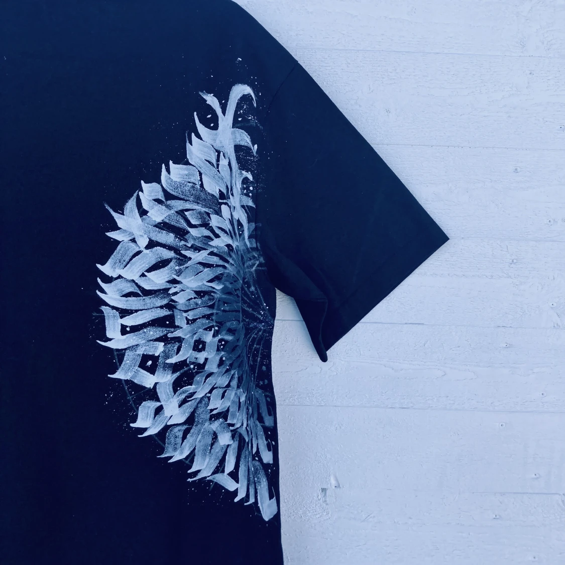 Hand-painted calligraffiti T shirt! - 91