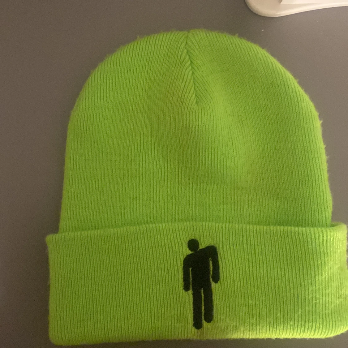Jätte cool Billie Eilish Beanie/Mössa💚 RIKTIG - 90