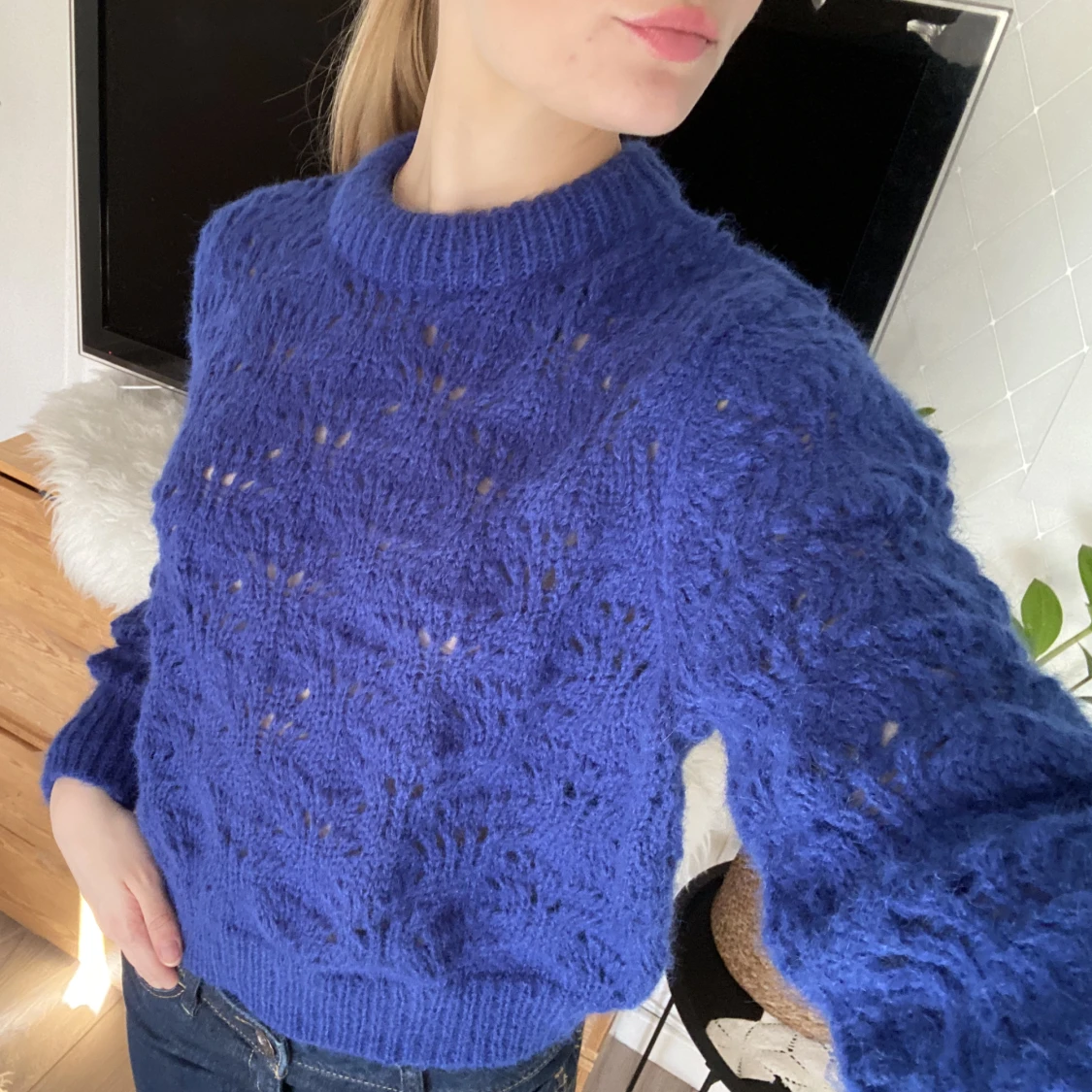 Stickad tröja  - 90