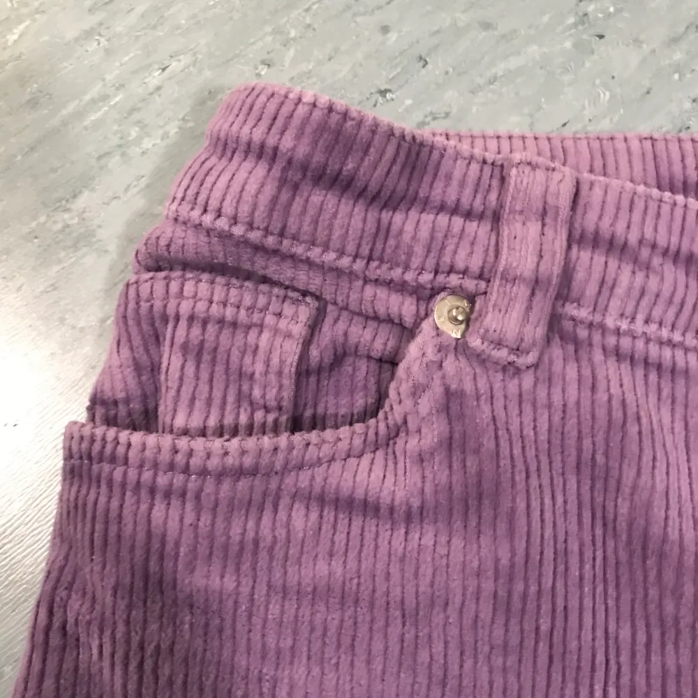 Purple corduroy jeans from monki . Jeans & Byxor.