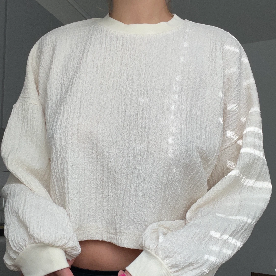 sweatshirt ballongärm