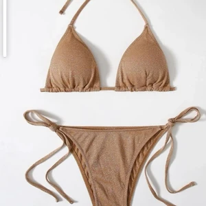 Glittrig bikini - Aldrig använd, frakt 66kr💕