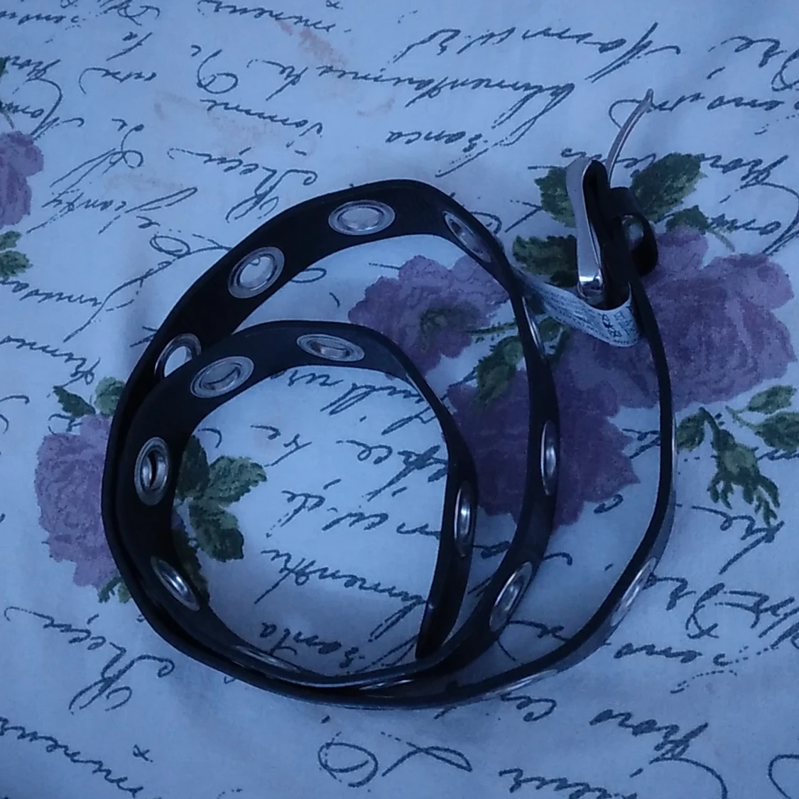 Bälte med runda hål<3