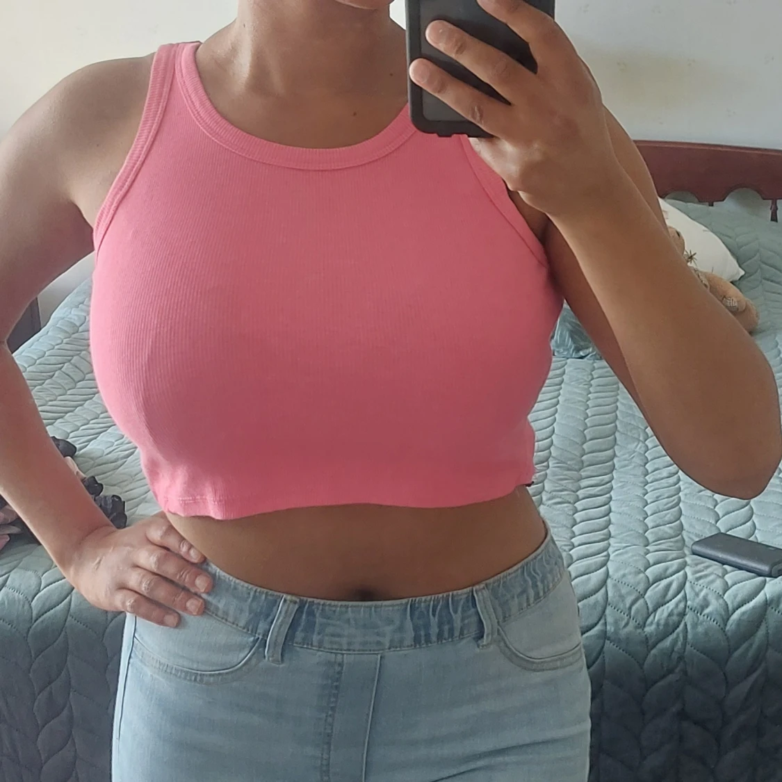 Rosa crop top