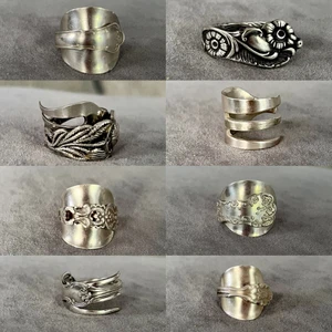 Nysilver ringar olika storlekar  - Nya nysilver ringar i olika storlekar. Pris 145kr st köper du fler så 135 kr st. PM vid intresse eller frågor tack.