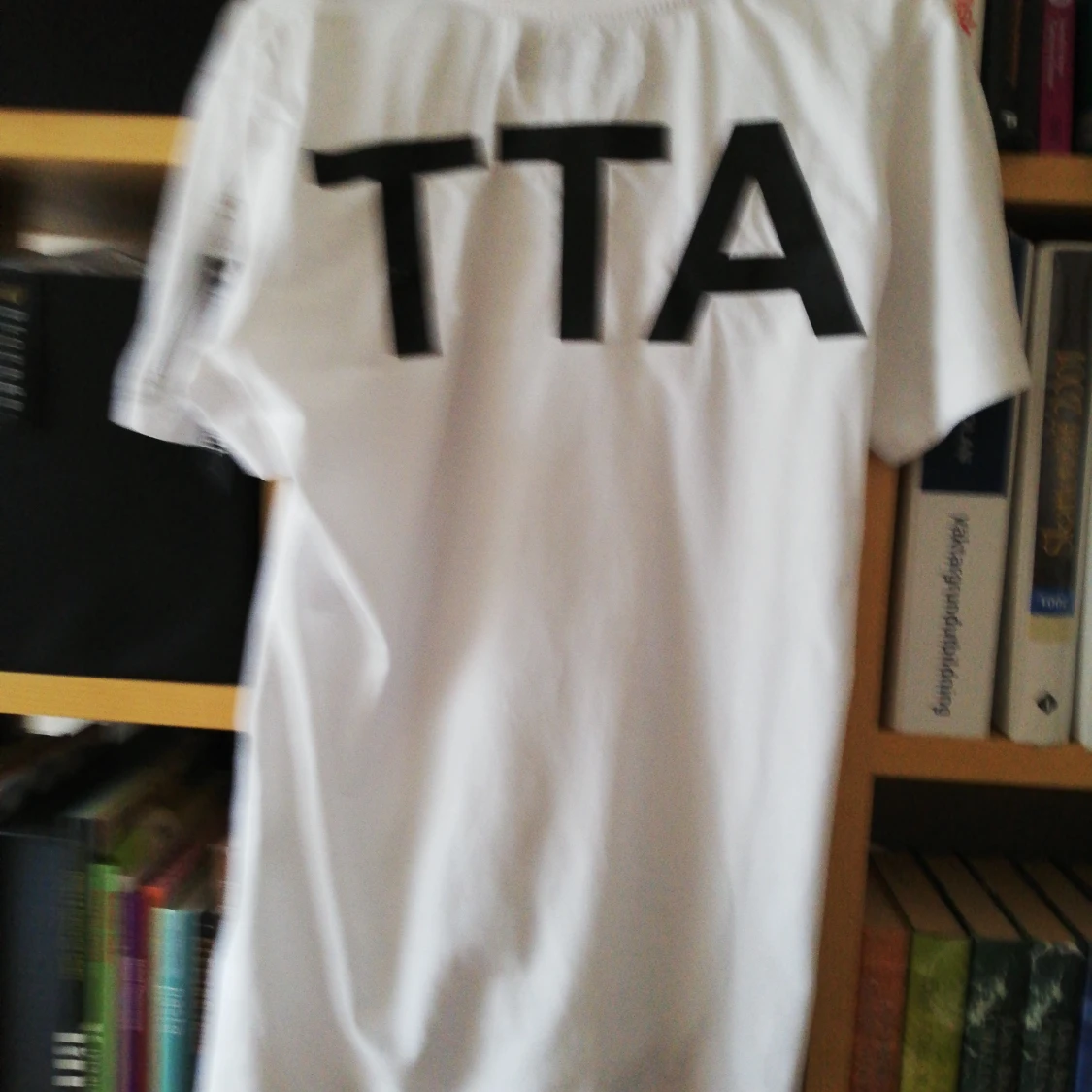 Vit T-shirt lång - 91