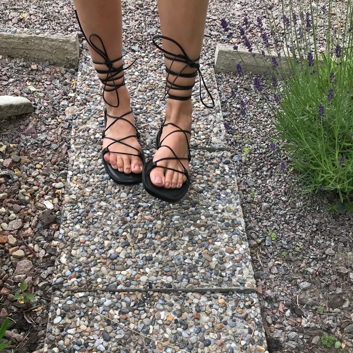 JIL SANDER Sandaler med knytning - 90