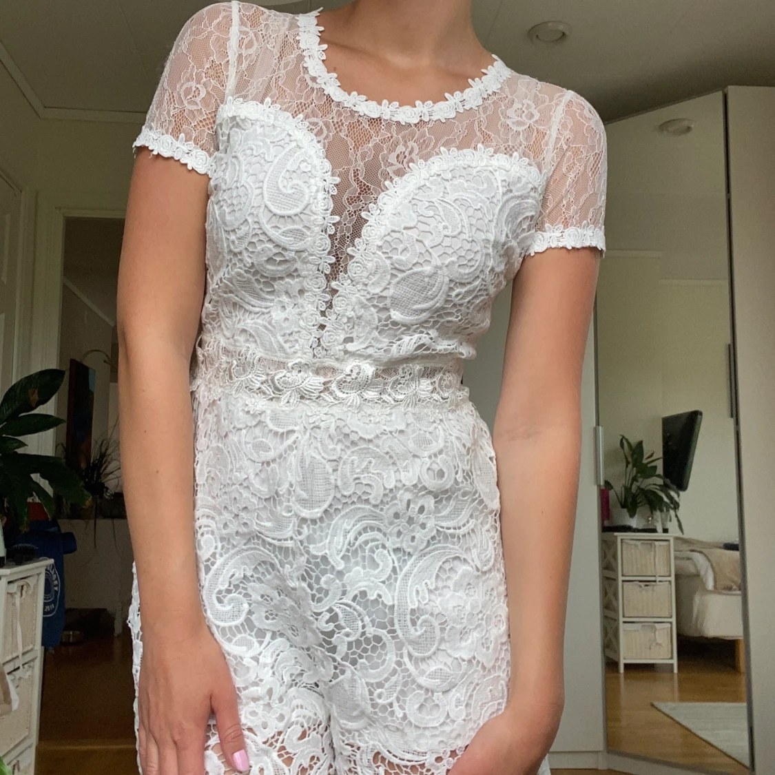 Byxdress i spets - 91