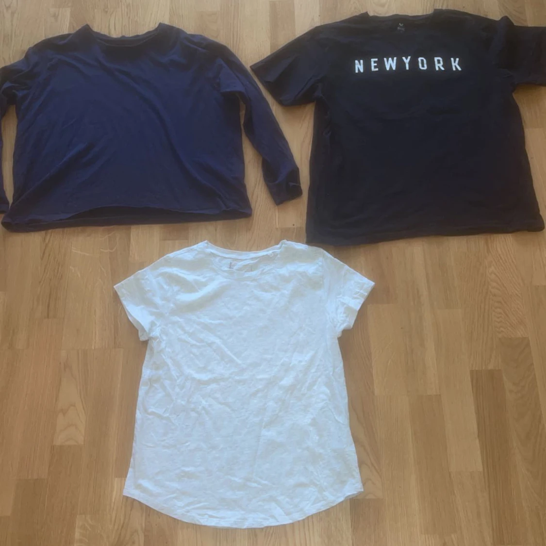 T-shirt och långärmad tröja