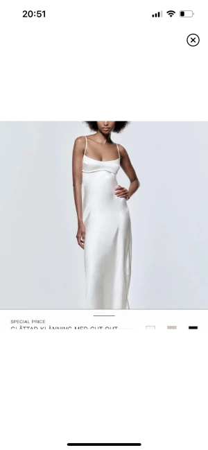 Söker klänning  - Söker denna från zara i stl xs utan defekter, skriv om ni säljer!!!