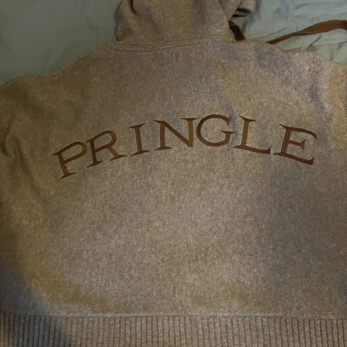 Stickad hoodie  - 90