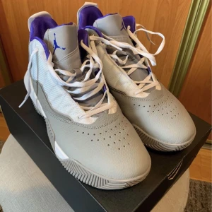 Jordan Stay Loyal - Hej, har köpt dessa skorna dock de är för liten så tänkte jag att sälja istället. De är använde för 3 gånger (2ggr inomhus) Köpt för 1300 säljar till 500 eller uppåt, beror på önskan.   Storleken 44.5 dock det passar mest till 43-43.5 tror jag