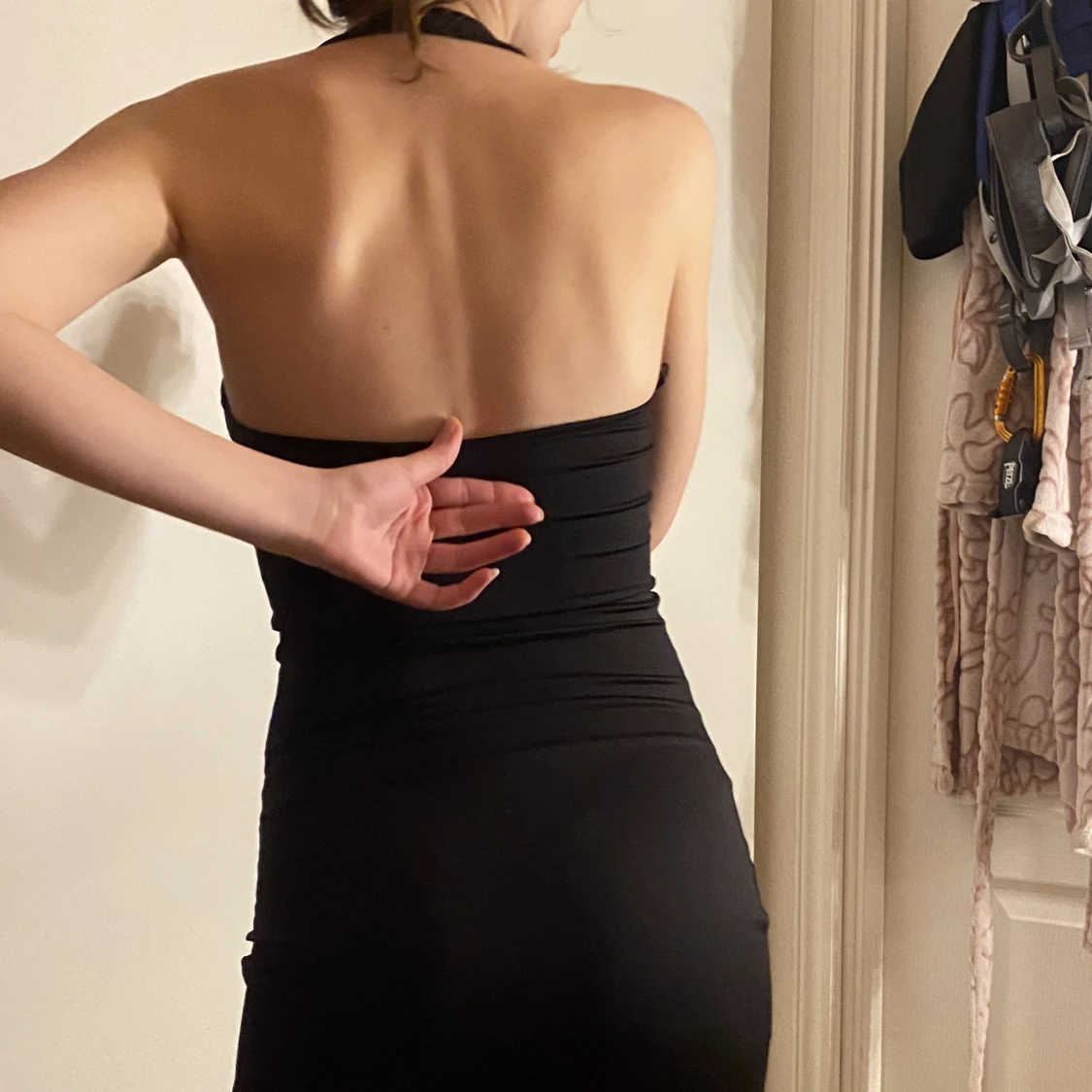 Halterneck klänning - 90