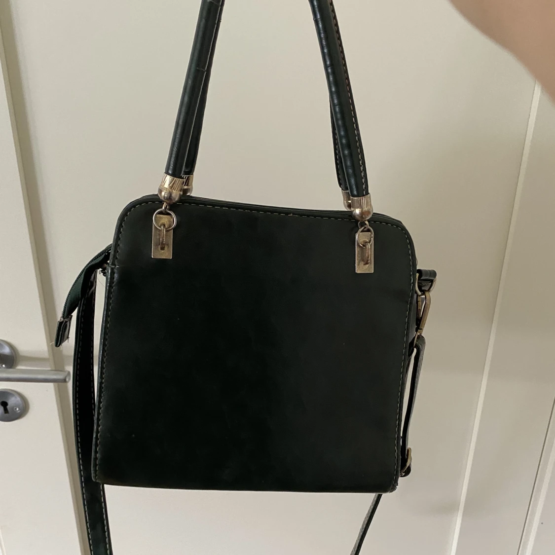 Mörkgrön väska  - 90