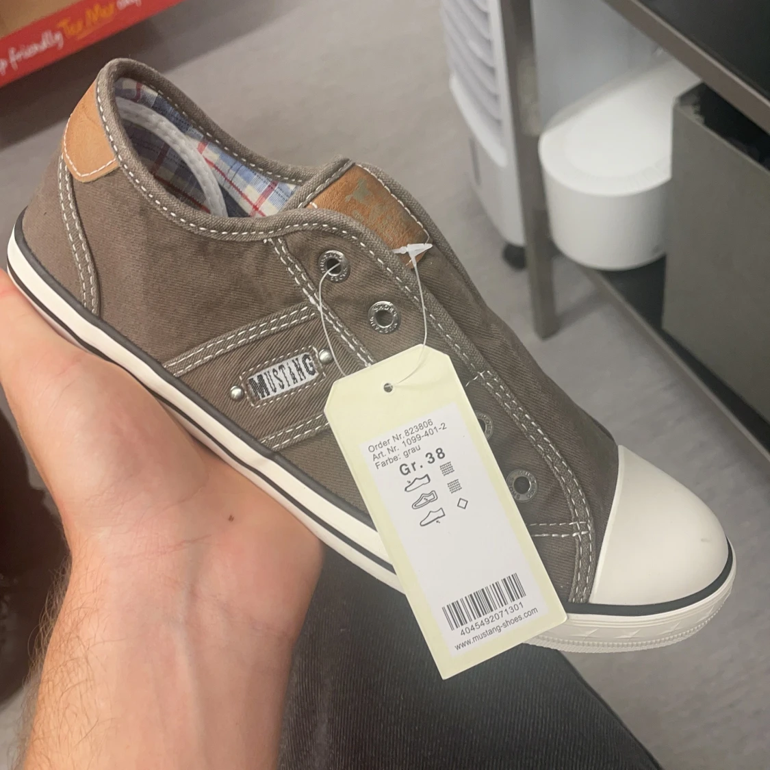 Mustang Slip On Denim  - 91