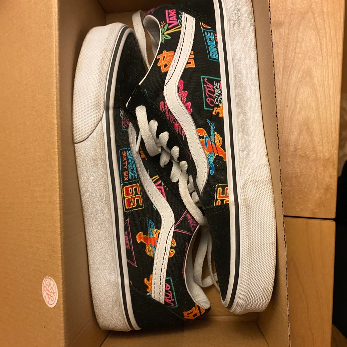 Vans old Skool black neon - 90