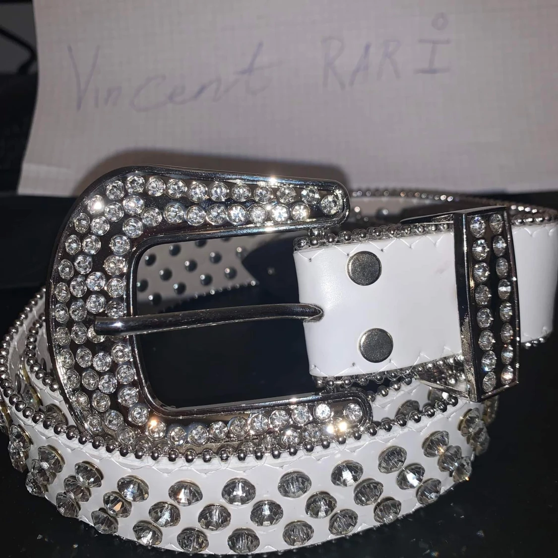 Rhinestone belt - 90