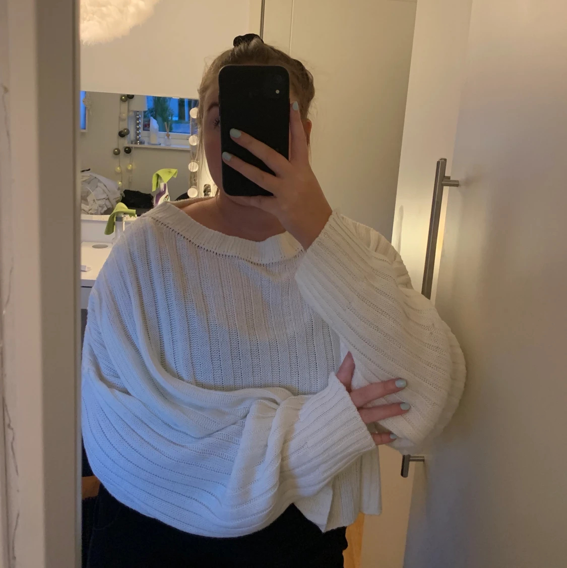 Super mysig stickad tröja från Madlady😍