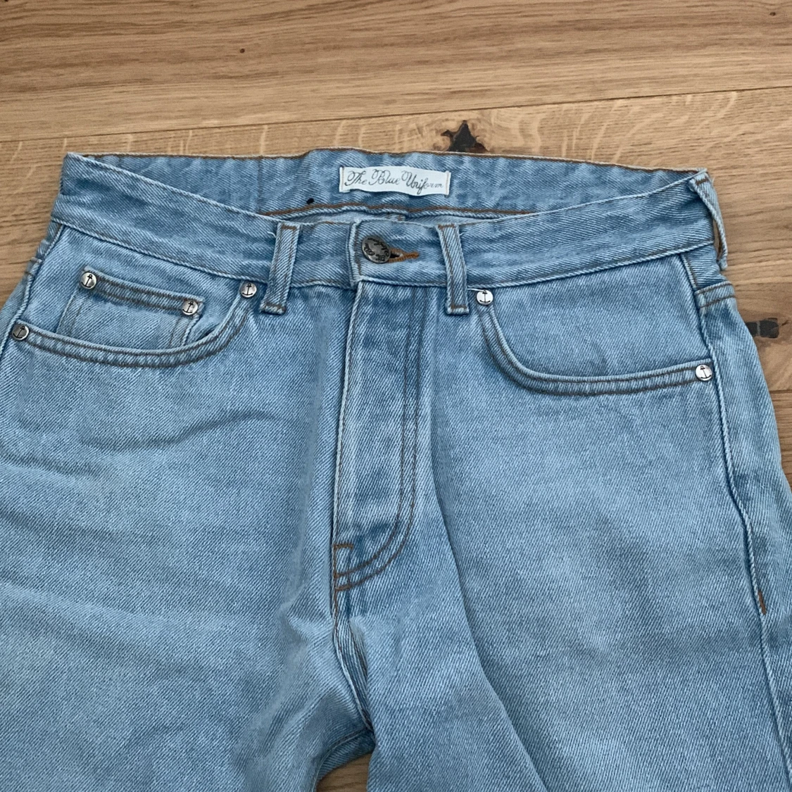 Jeans ljusblå - 90
