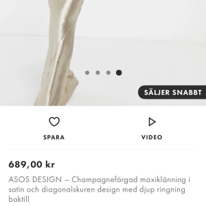 Asos design  - Prislapp sitter kvar, har inte kommit till användning🥂
