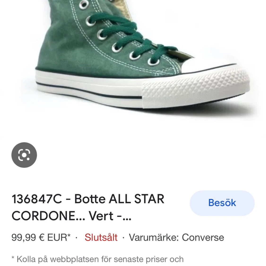 Nya Converse Gröna - 91