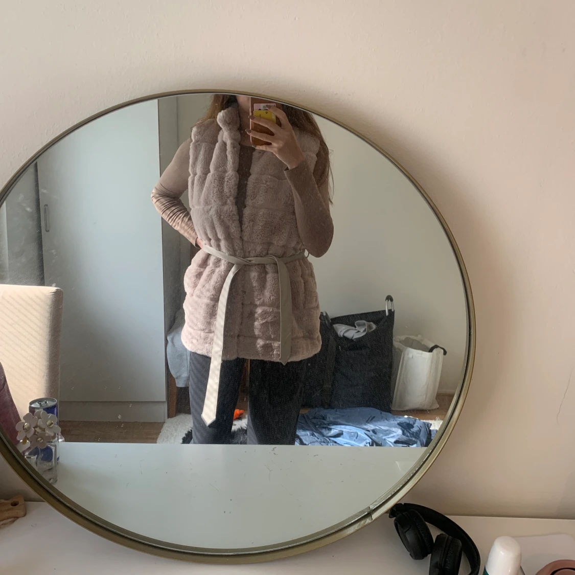 Pälsväst storlek 40/s/m