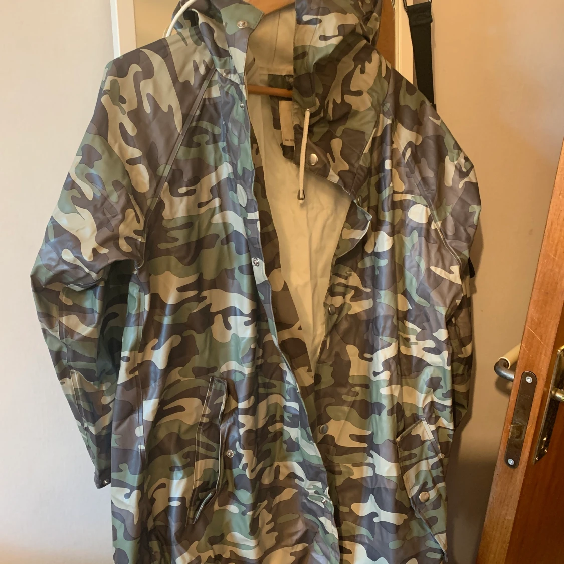 Camouflage regnjacka