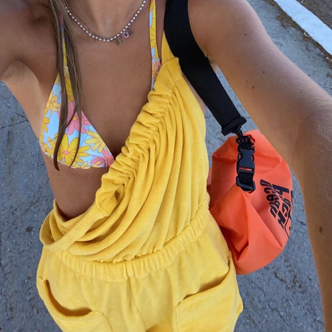 Frotte jumpsuit från zara - 90