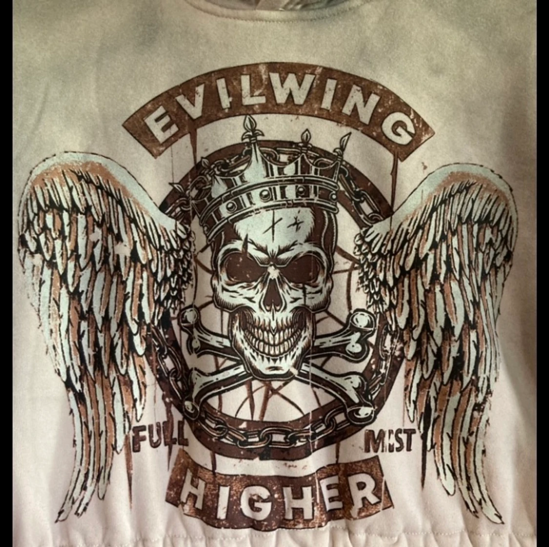 Hoodie med tryck  - 91