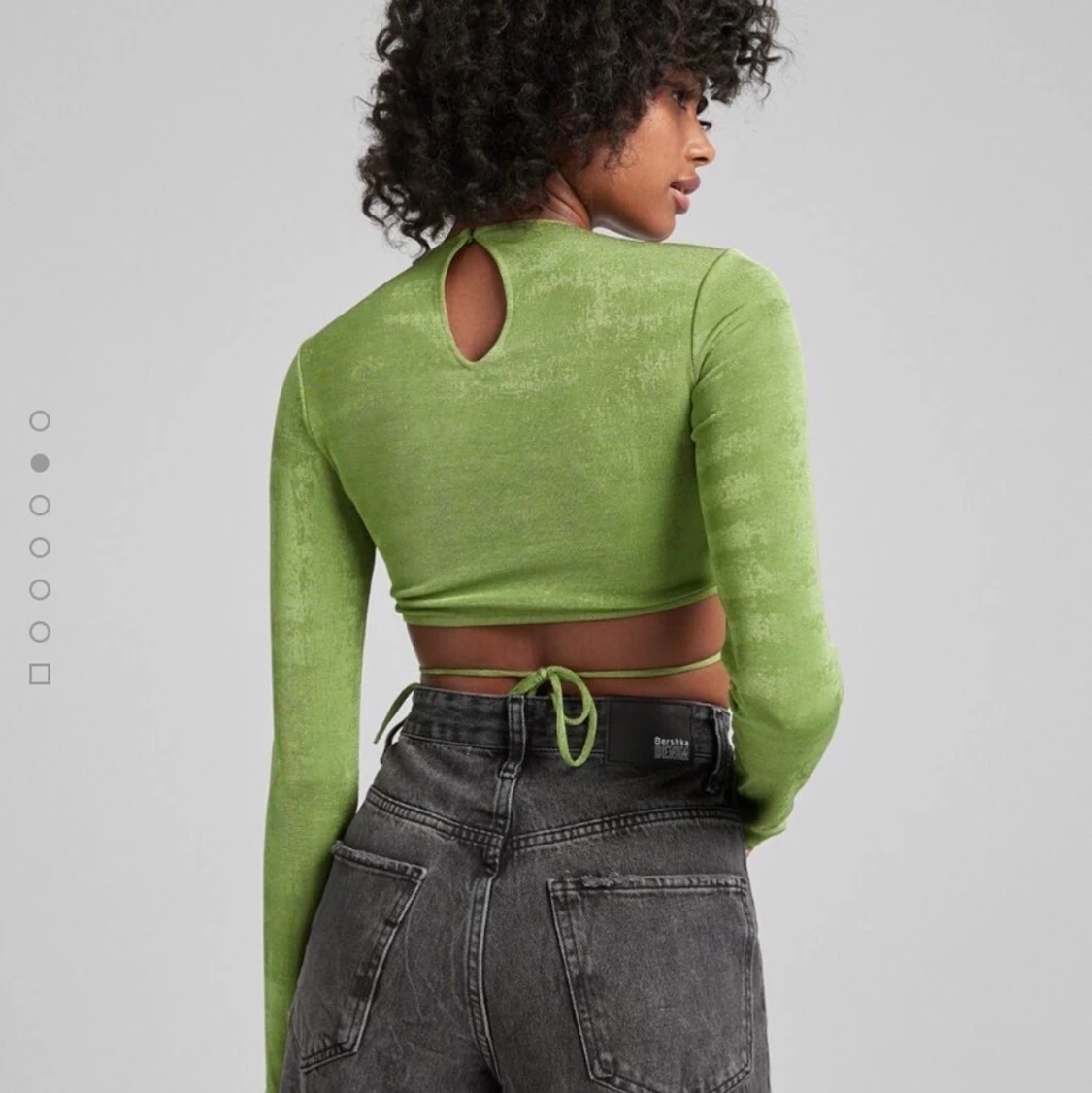 Grön topp bershka  - 91