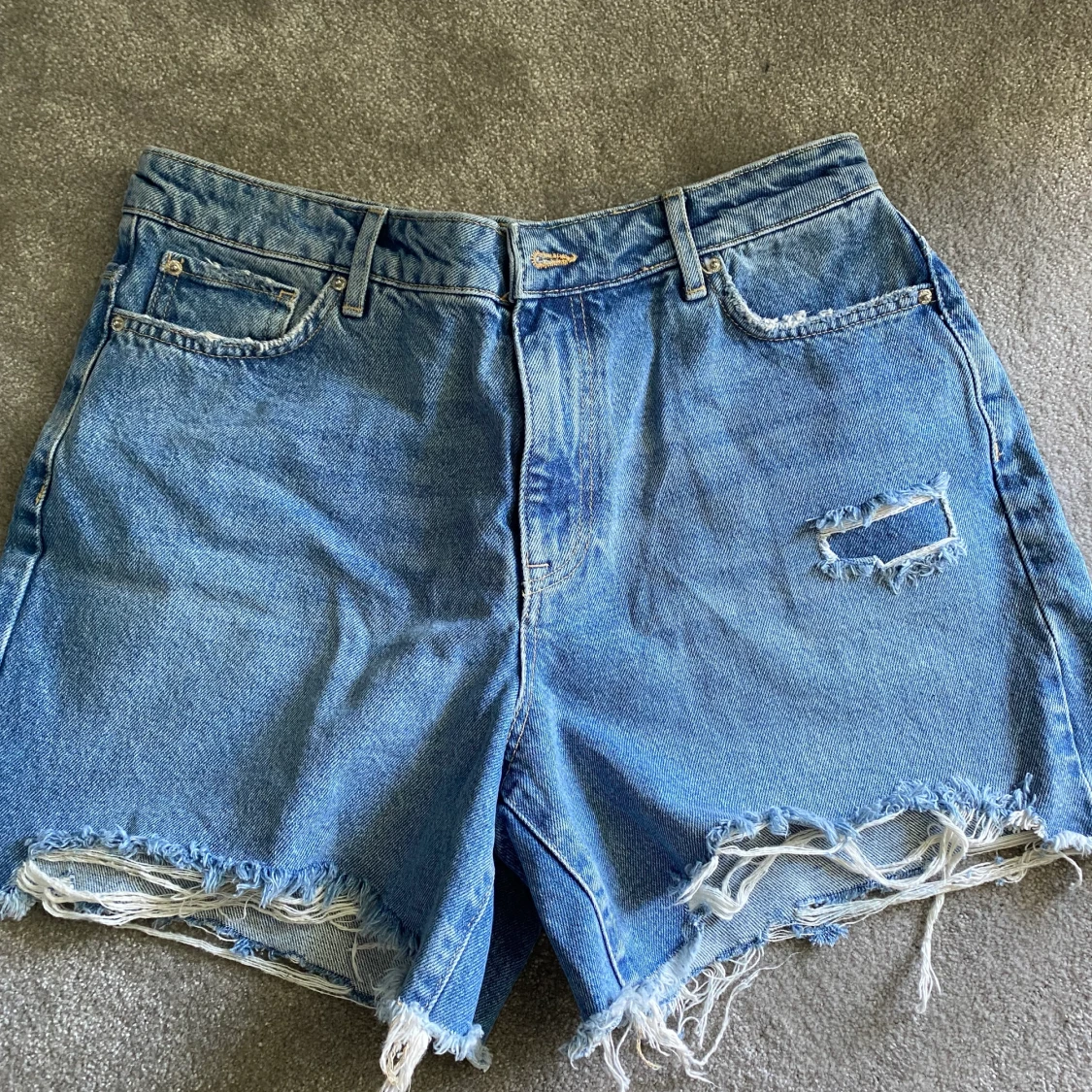 Jeansshorts blåa 