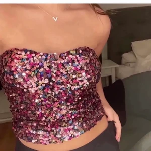 Festtopp - Säljer denna fina festtoppen från Zara! Köptes nypris för 369. Inga defekter