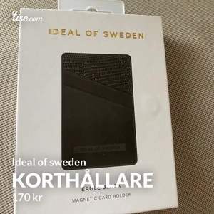 Helt nya korthållare  - Säljer två likadana nya korthållare från ideal of sweden i förpackning  Nypris 350kr  Kontakta för köp