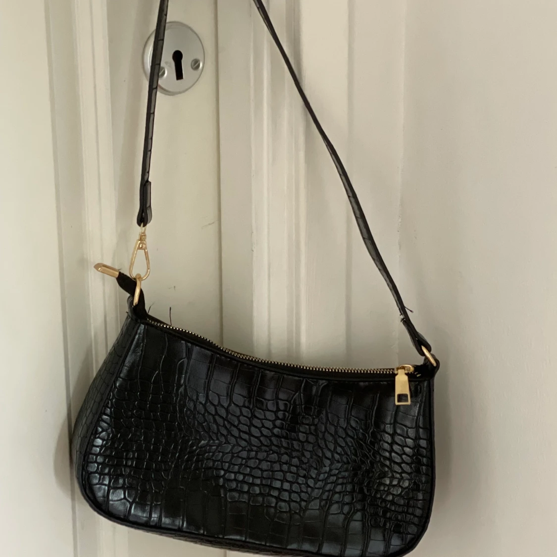 Svart Axelväska  - 90