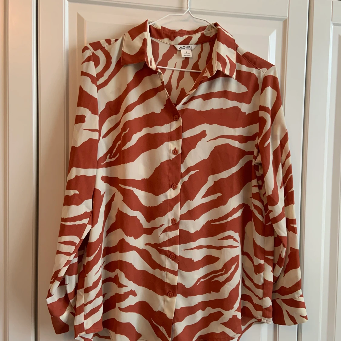 Zebramönstrad skjorta - 90