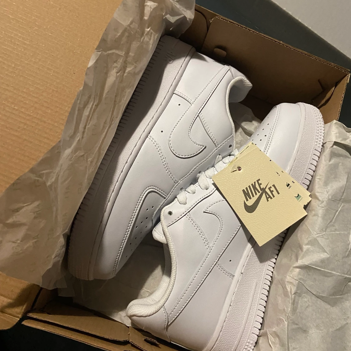 Oanvänd air force 1