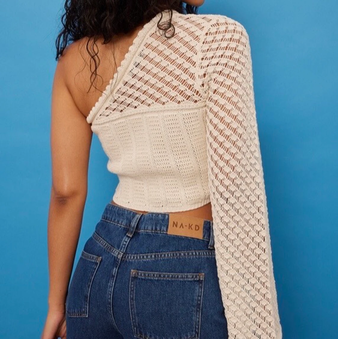 Stickad topp en Axel nakd - 90