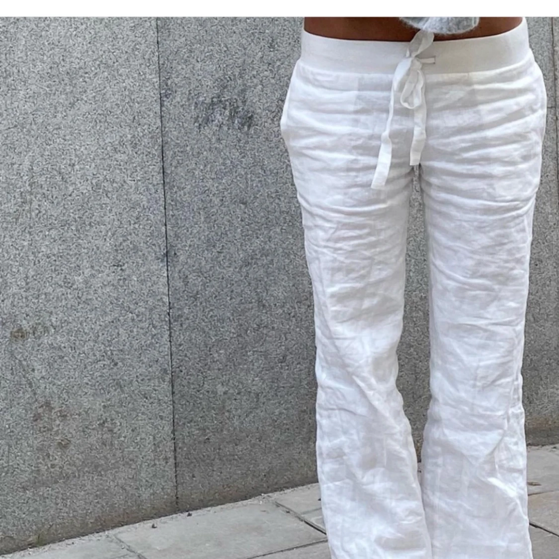 Linnebyxor strl M - 90