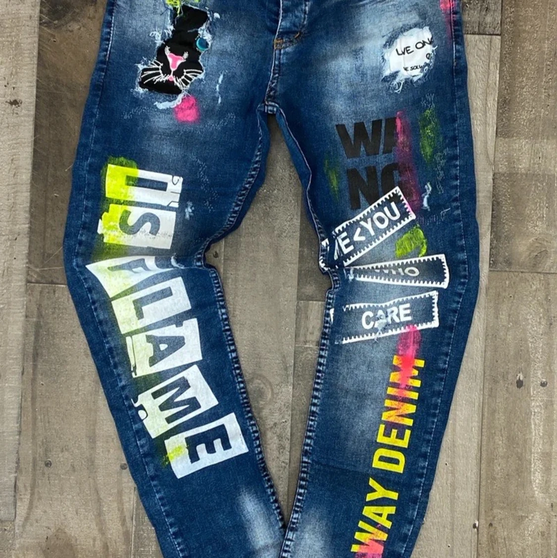 X way jeans storlek 36