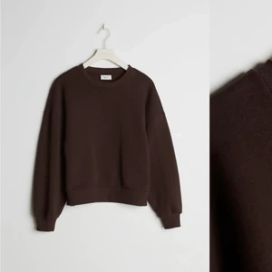 Brun sweatshirt  - Säljer denna sweatshirt ifrån Gina Tricot, kommer inte längre till användning. Nypris: 259:-