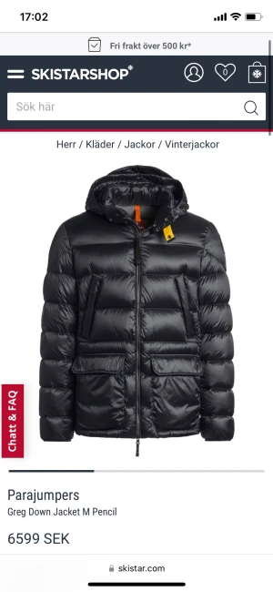 Parajumper Greg down Jacket - Säljer nu min parajumper jacka som jag köpte 2020, så har andvänt den 2 vintrar, den har lite små märken men inget som är synligt. Där av priset. (Jag kan skicka bilder vid intresse)