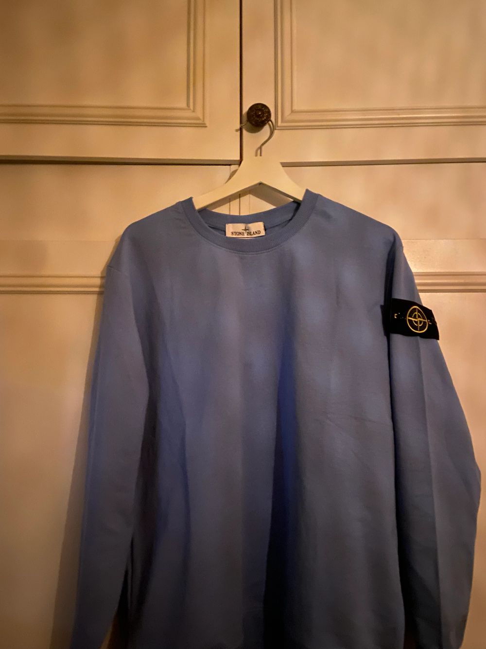 Blå Stone island sweatshirt | Plick Second Hand