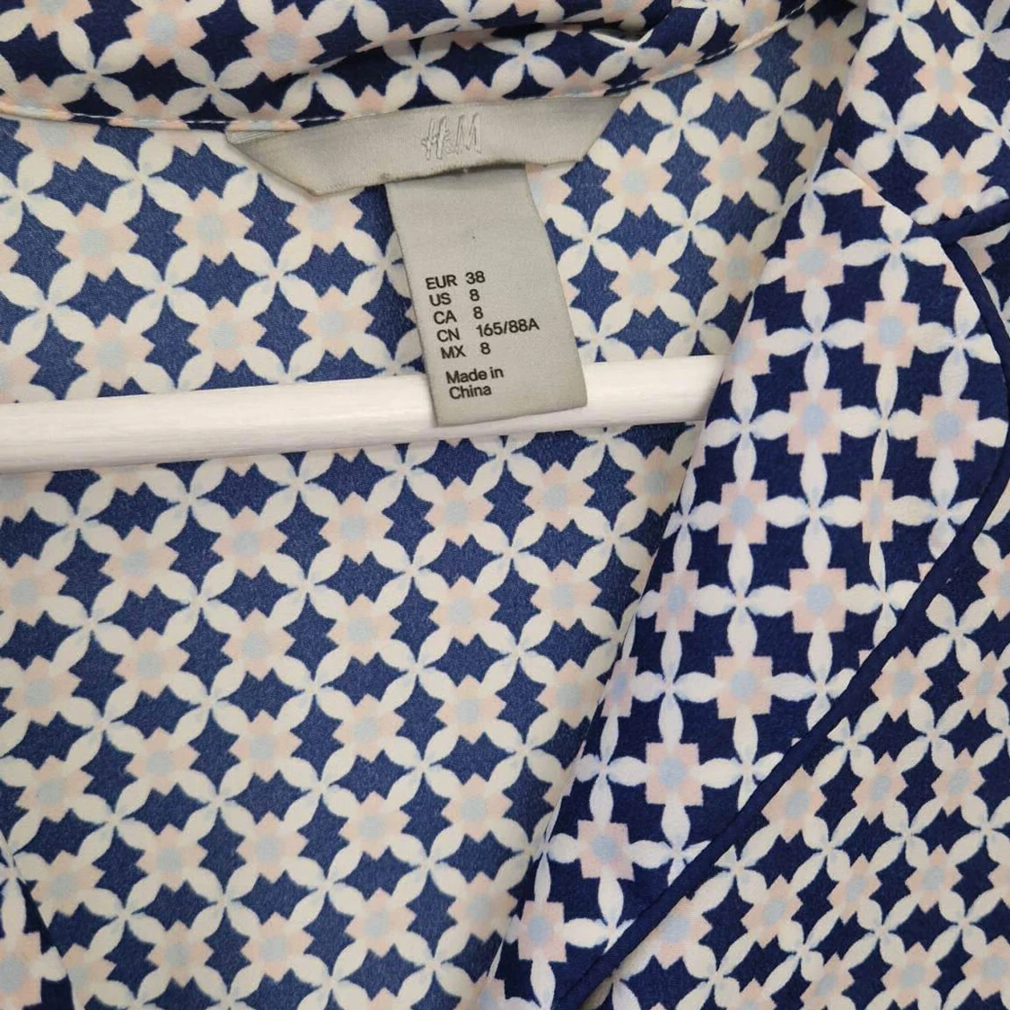 Mönstrad skjorta 💙 - 90