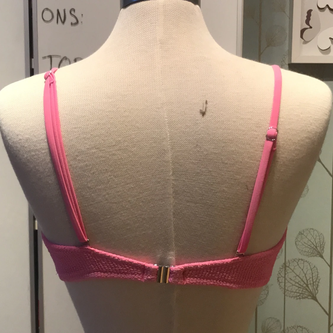 Rosa bikini överdel  - 90